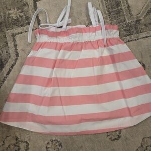 TBBC Pink and White Striped Top